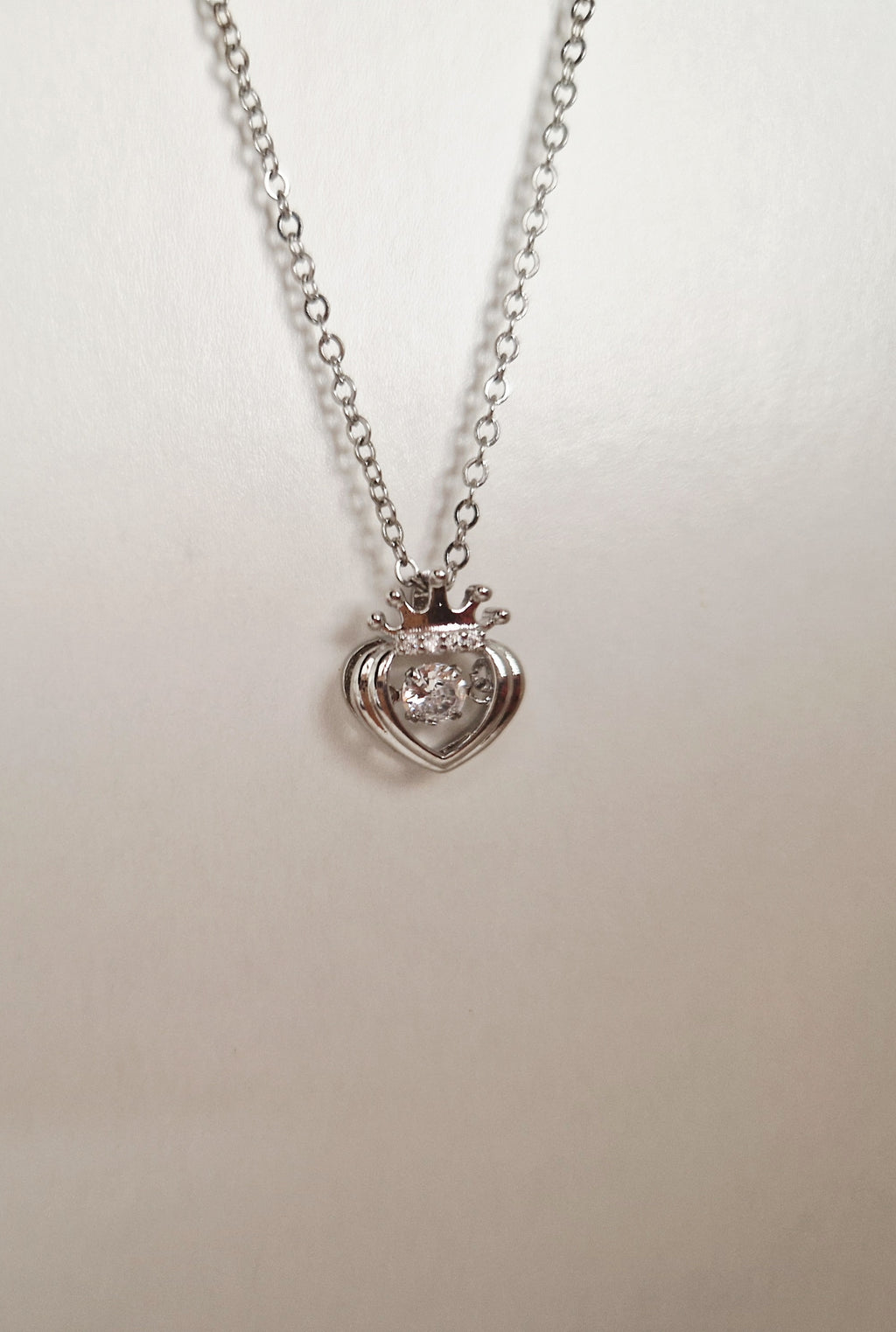 Collier - Heart crown