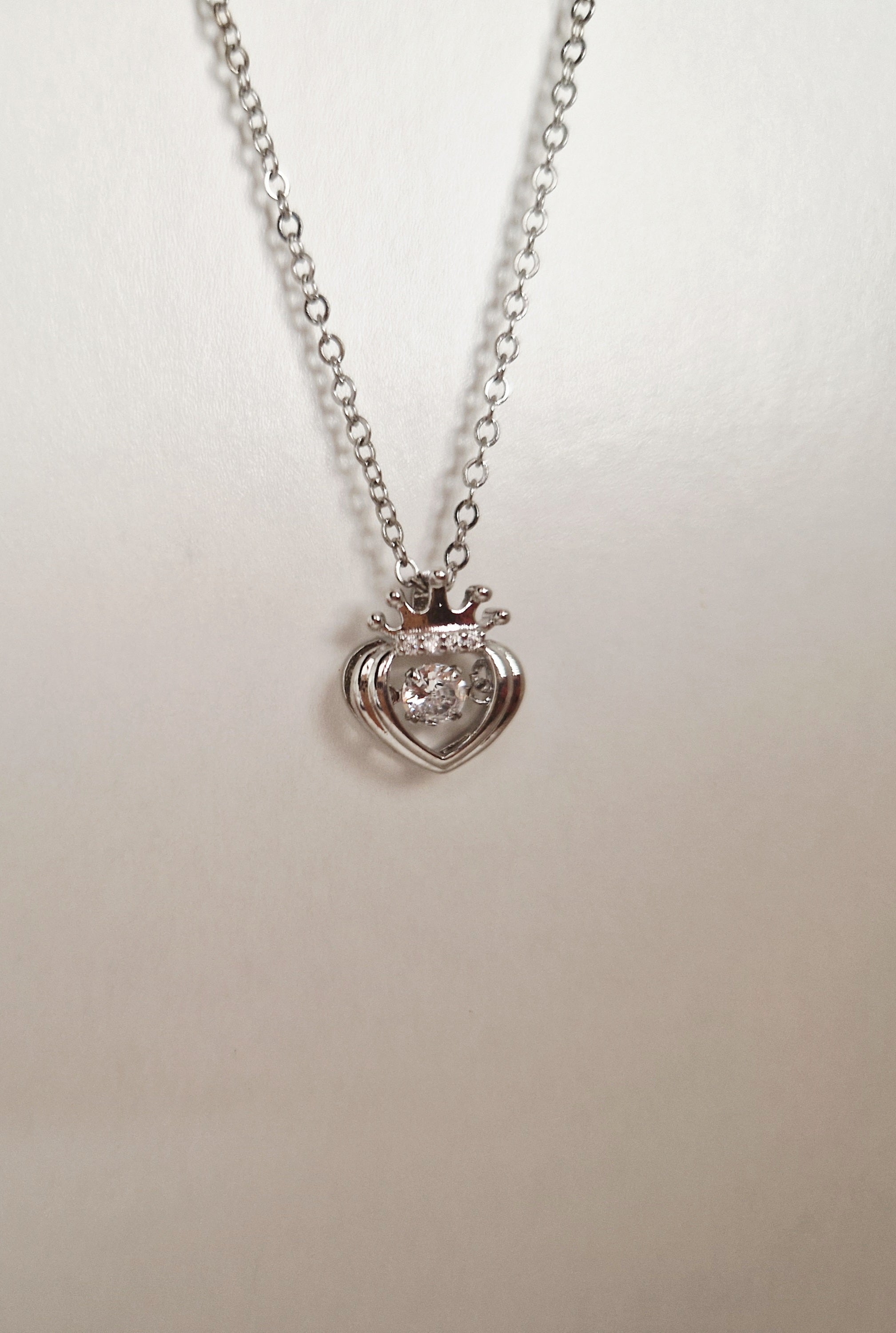 Collier - Heart crown