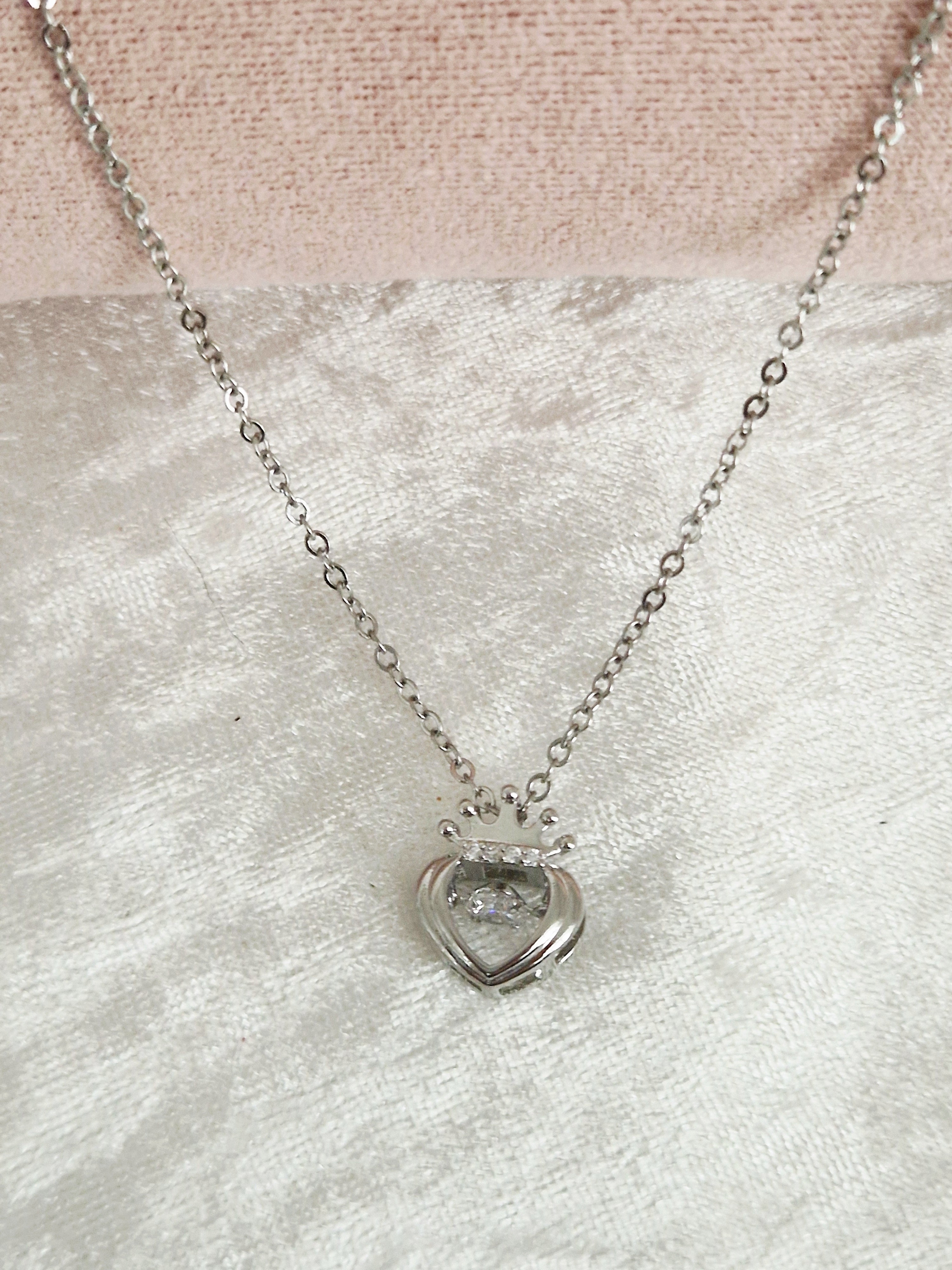 Collier - Heart crown