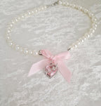 Collier - Ribbon pearls