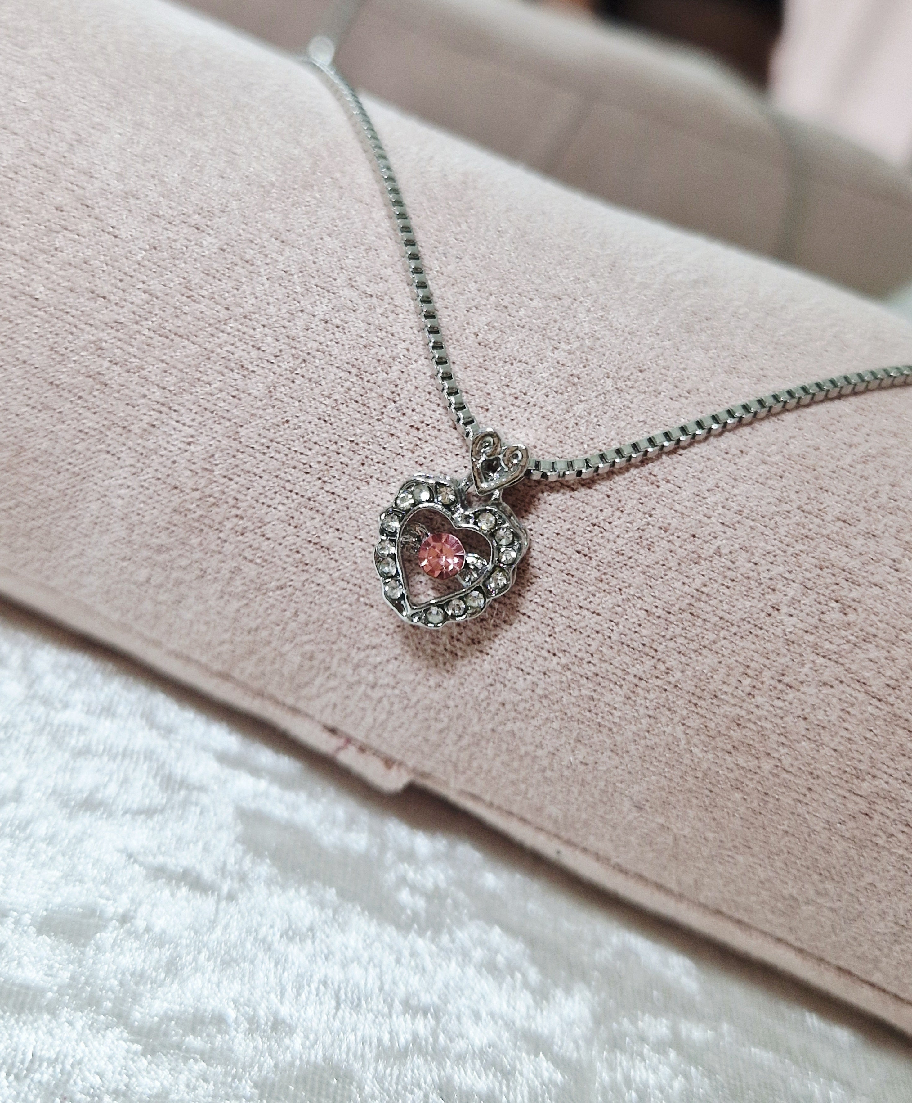 Collier - Heart sparkles